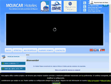 Tablet Screenshot of mojacarhoteles.com